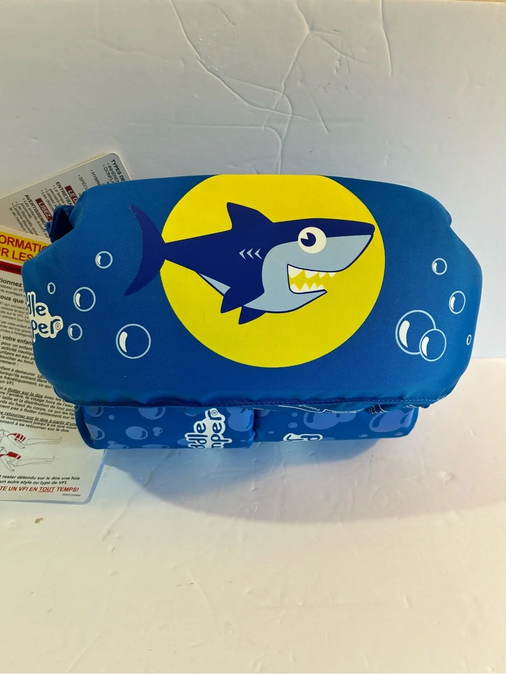 Puddle Jumper Original Child Life Vest Shark Blue Coast Guard Approved NWT 33–55